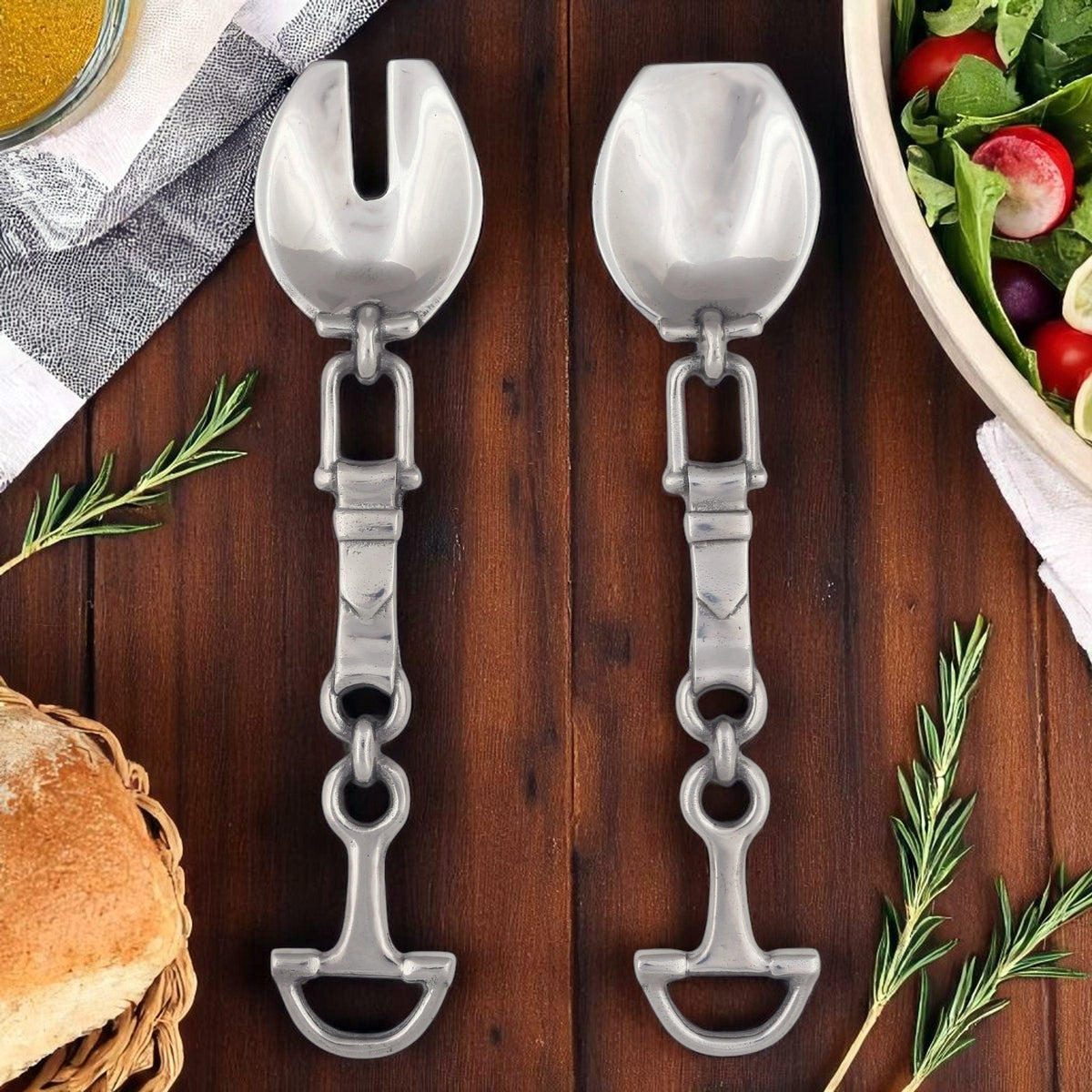 Arthur Court Equestrian Equestrian Serving Set