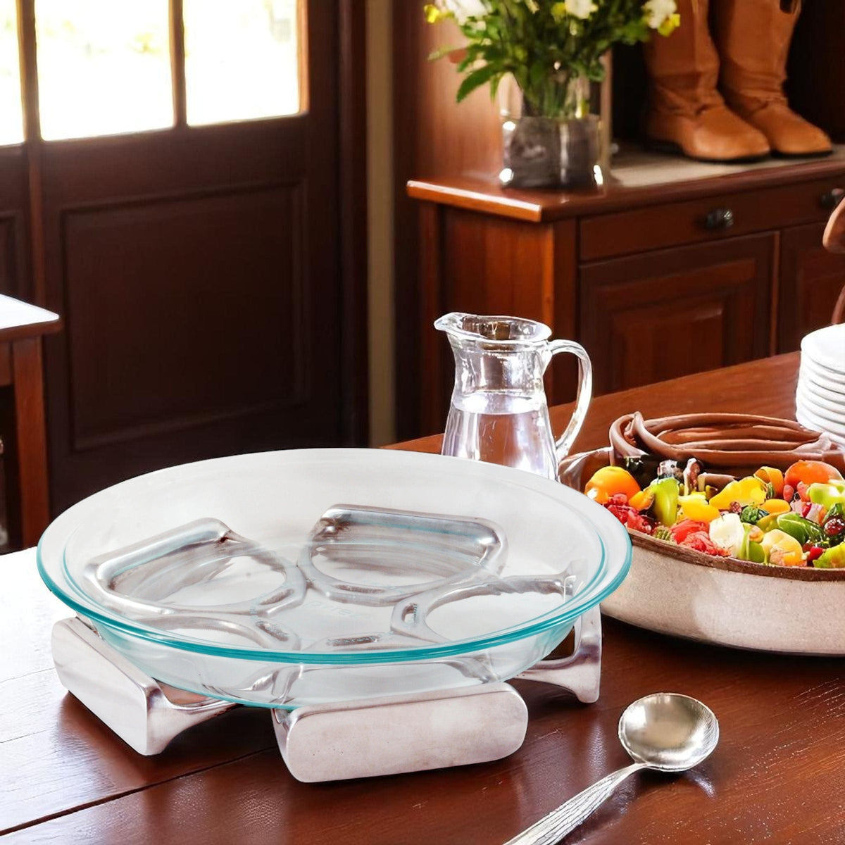 Arthur Court Equestrian Equestrian Stirrup Pie Trivet