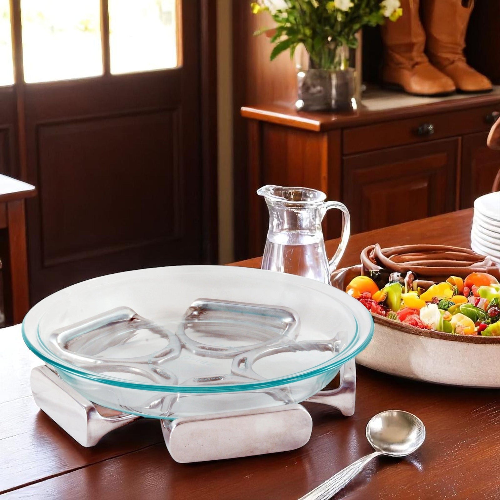 Arthur Court Equestrian Equestrian Stirrup Pie Trivet