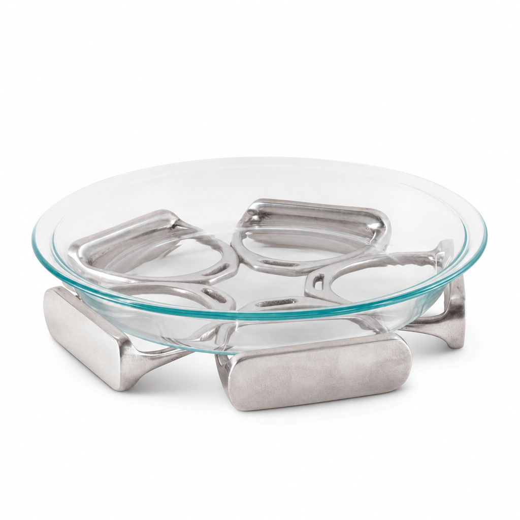 Arthur Court Equestrian Equestrian Stirrup Pie Trivet
