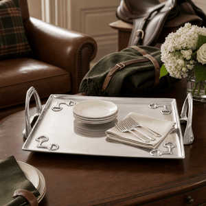 Arthur Court Equestrian Equestrian Stirrup Tray - Large