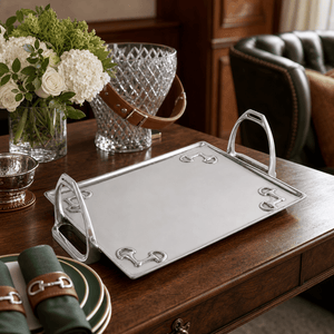 Arthur Court Equestrian Equestrian Stirrup Tray - Large