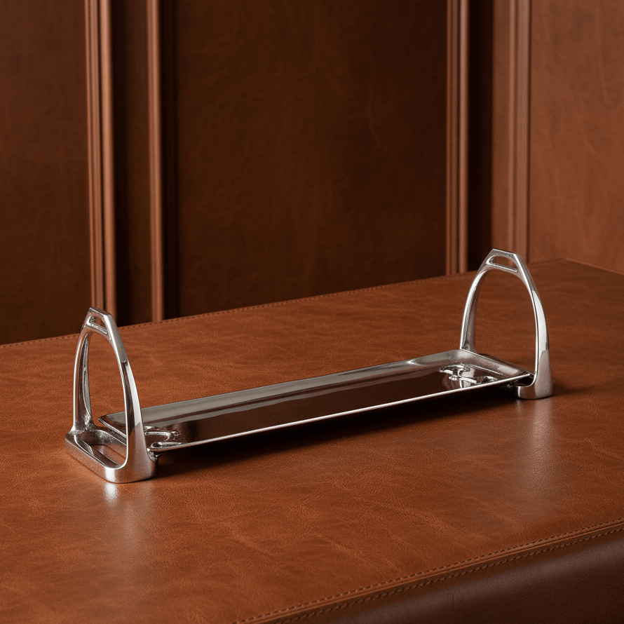 Arthur Court Equestrian Equestrian Stirrup Tray - Small