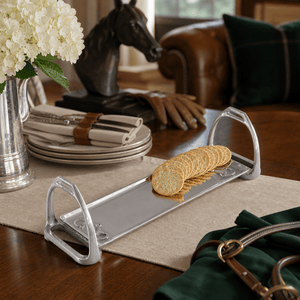 Arthur Court Equestrian Equestrian Stirrup Tray - Small