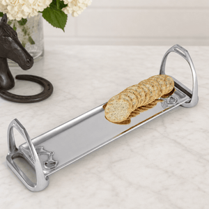 Arthur Court Equestrian Equestrian Stirrup Tray - Small
