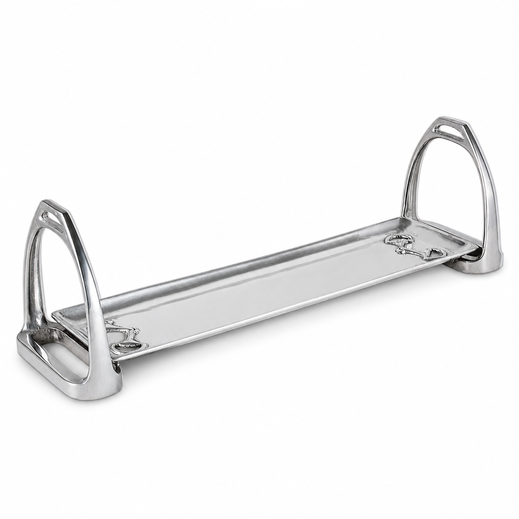Arthur Court Equestrian Equestrian Stirrup Tray - Small