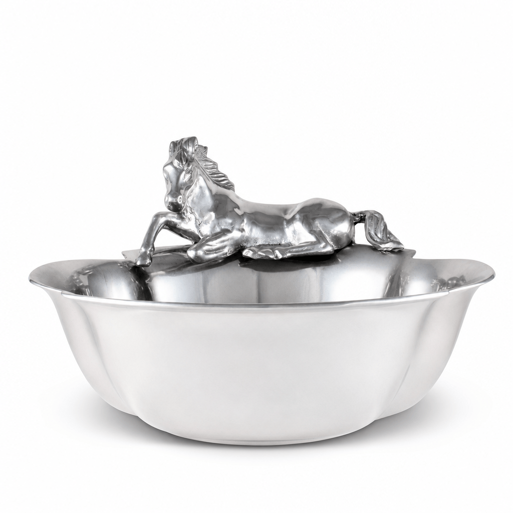 Arthur Court Equestrian Horse 12-1/2 Bowl