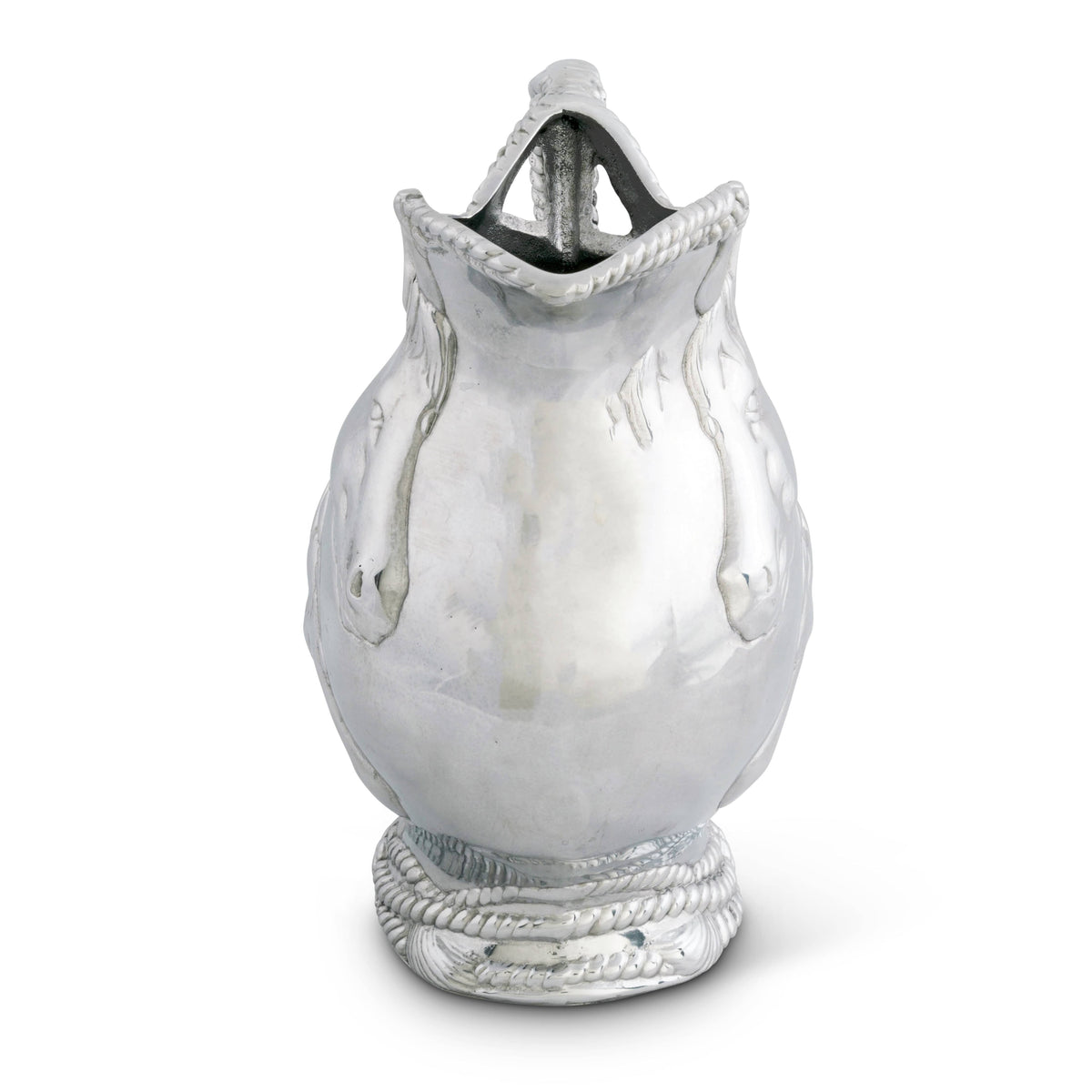Arthur Court Equestrian Horse and Rope Pitcher