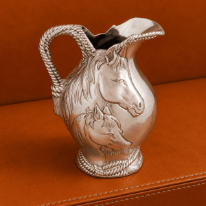 Arthur Court Equestrian Horse and Rope Pitcher