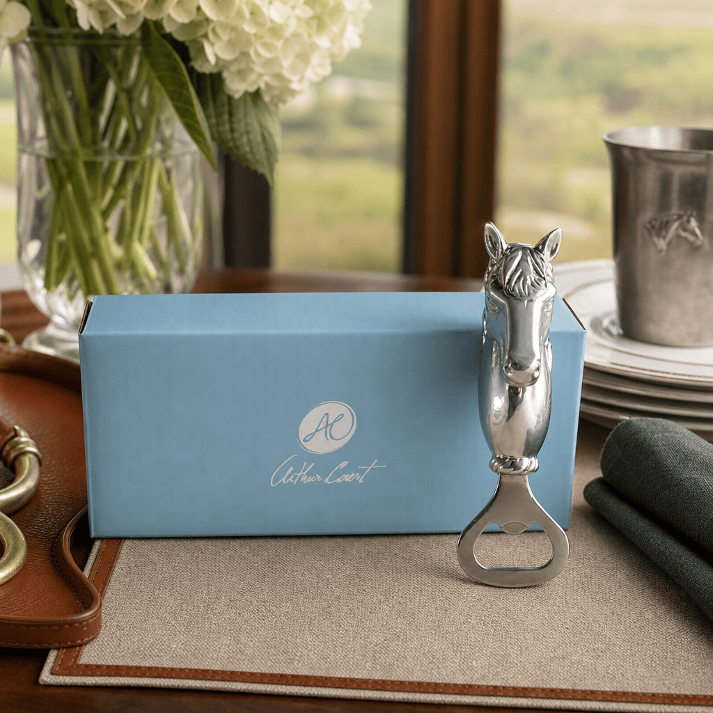 Arthur Court Equestrian Horse Bottle Opener