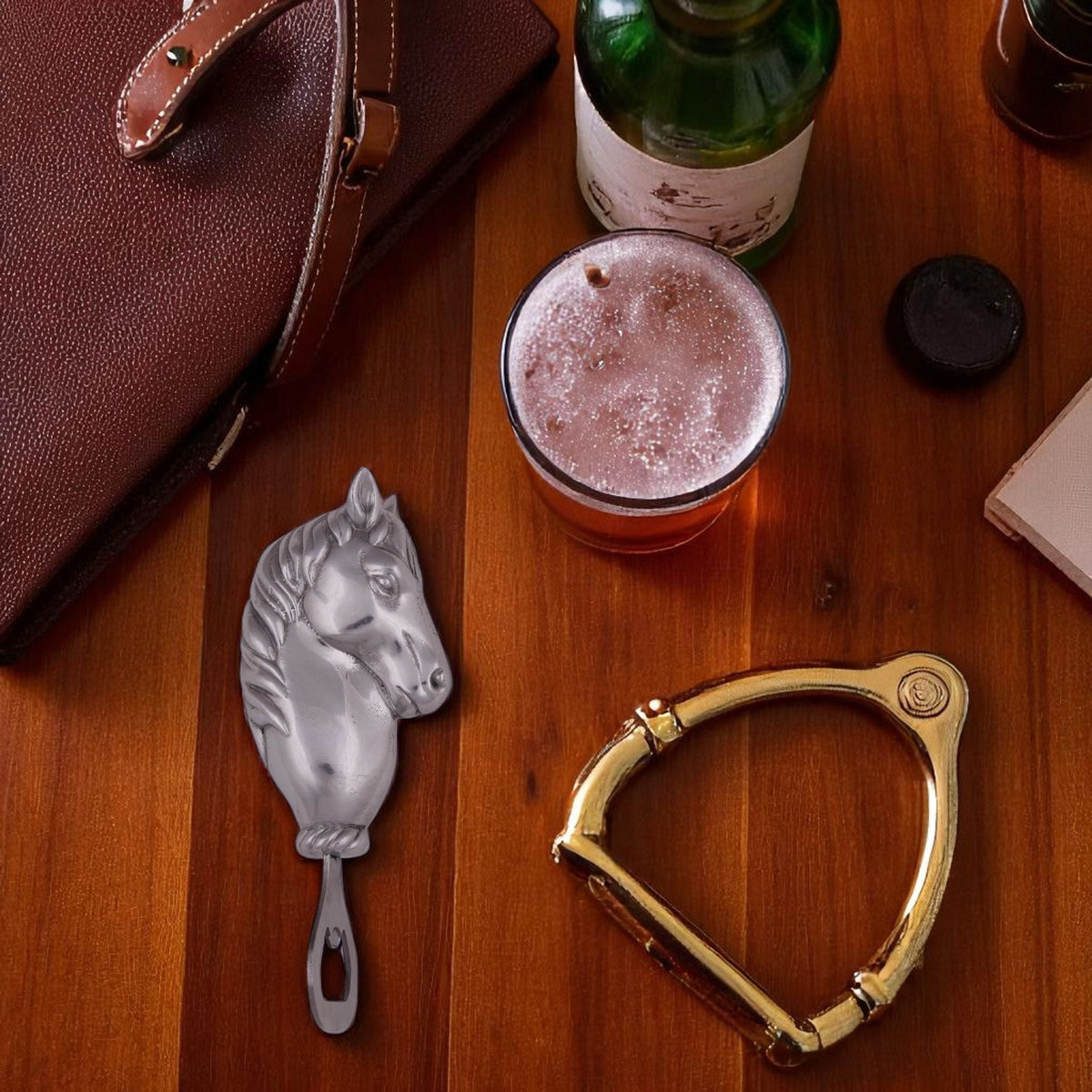 Arthur Court Equestrian Horse Bottle Opener