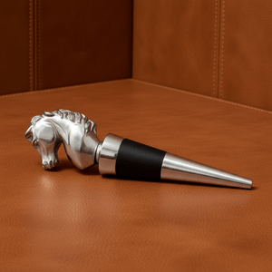 Arthur Court Equestrian Horse Bottle Stopper