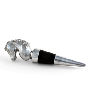 Arthur Court Equestrian Horse Bottle Stopper