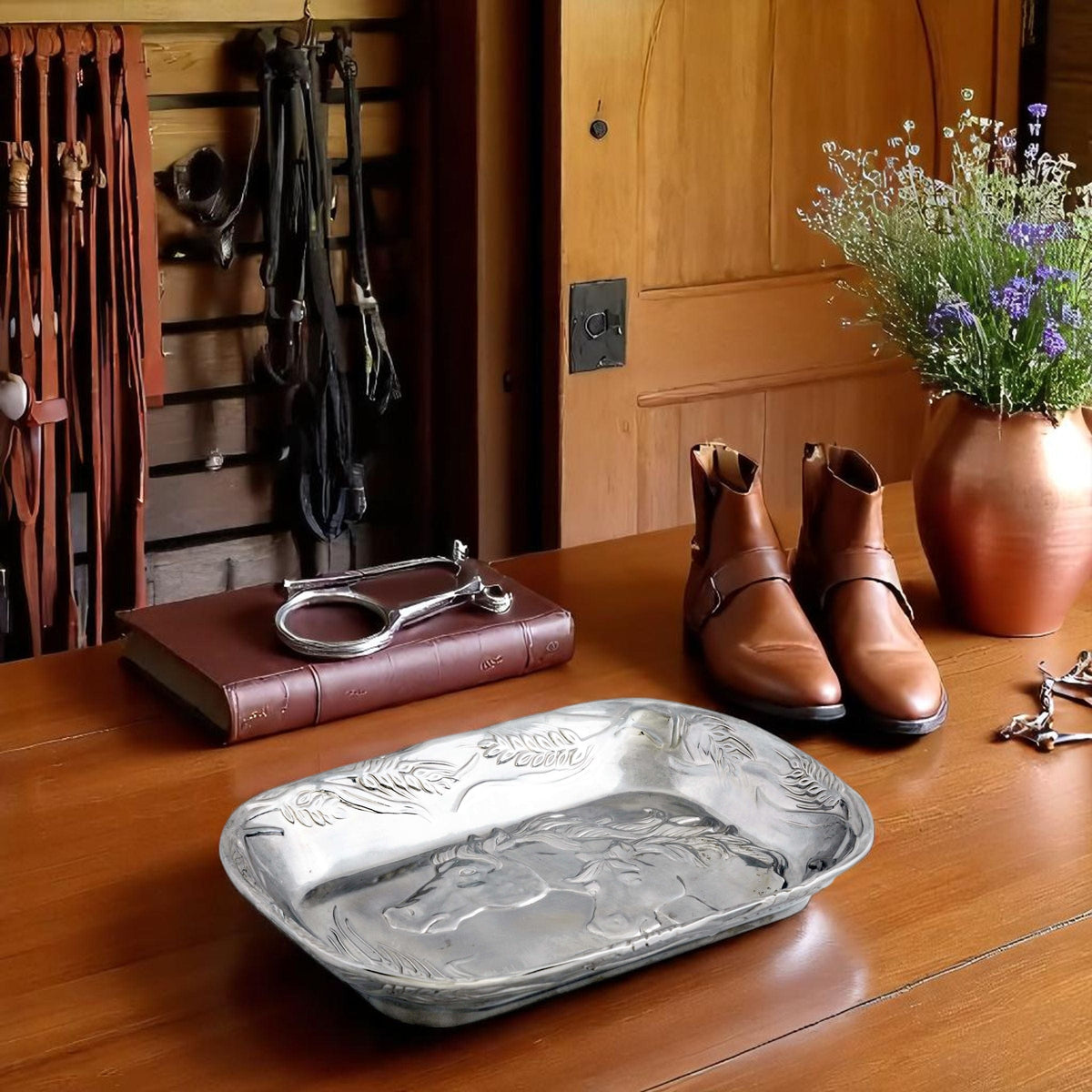 Arthur Court Equestrian Horse Catch All