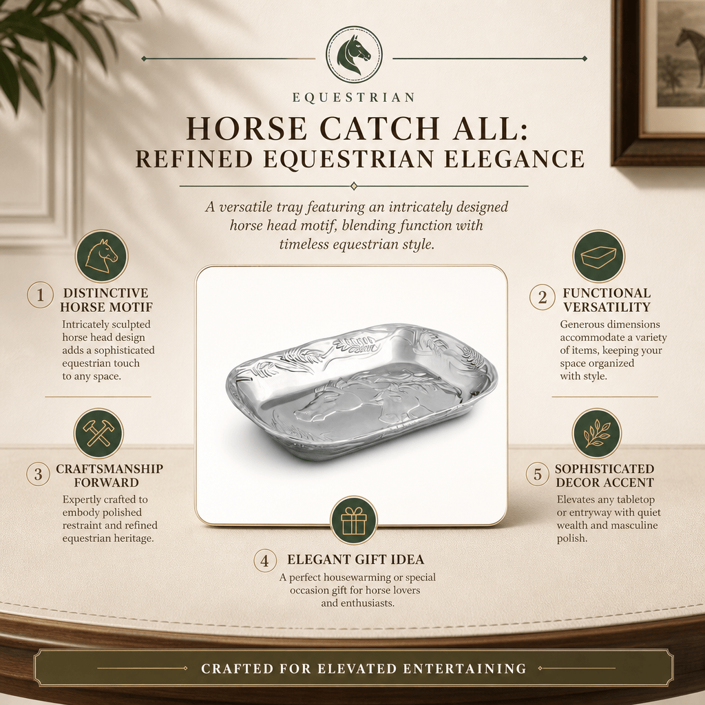 Arthur Court Equestrian Horse Catch All