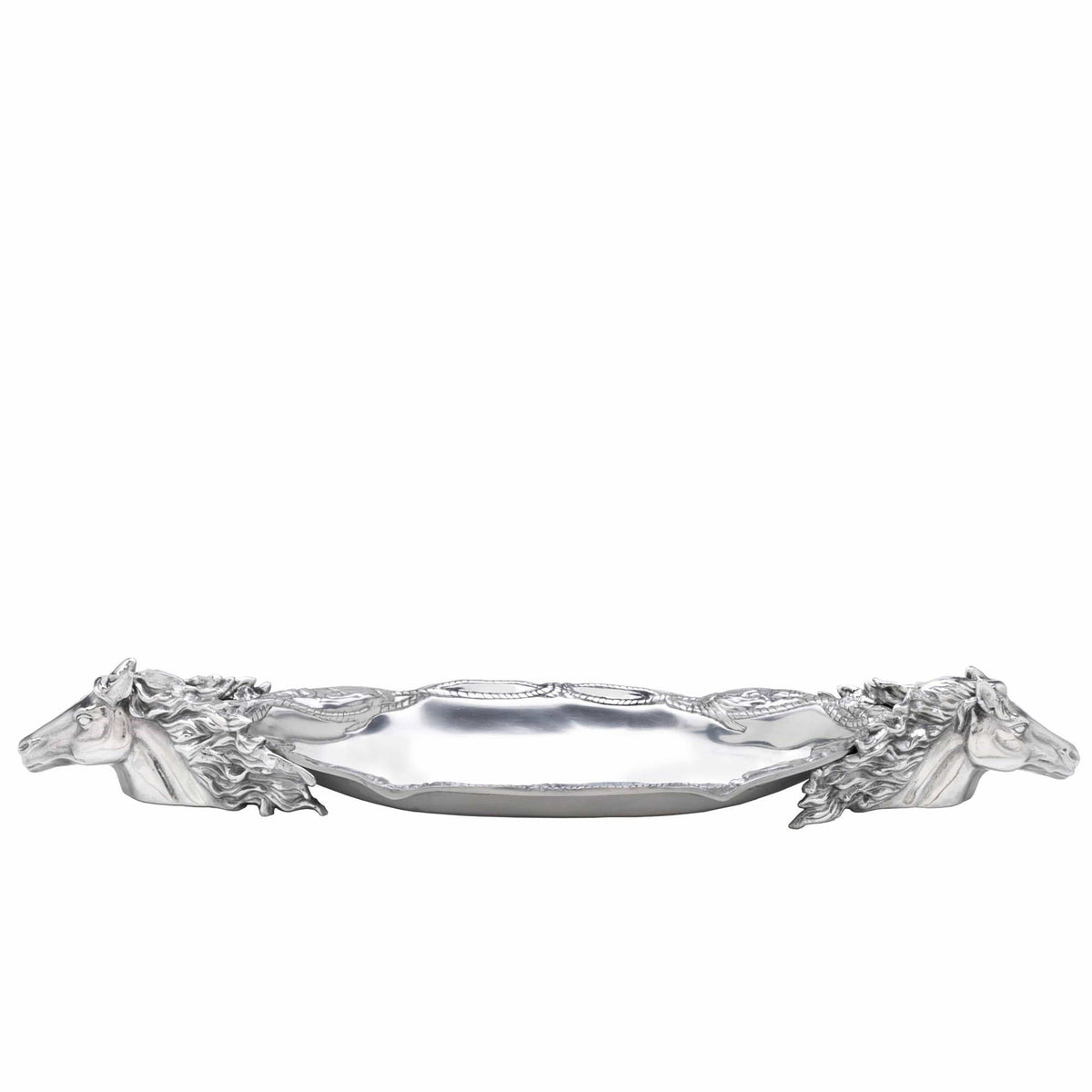 Arthur Court Equestrian Horse Centerpiece Tray