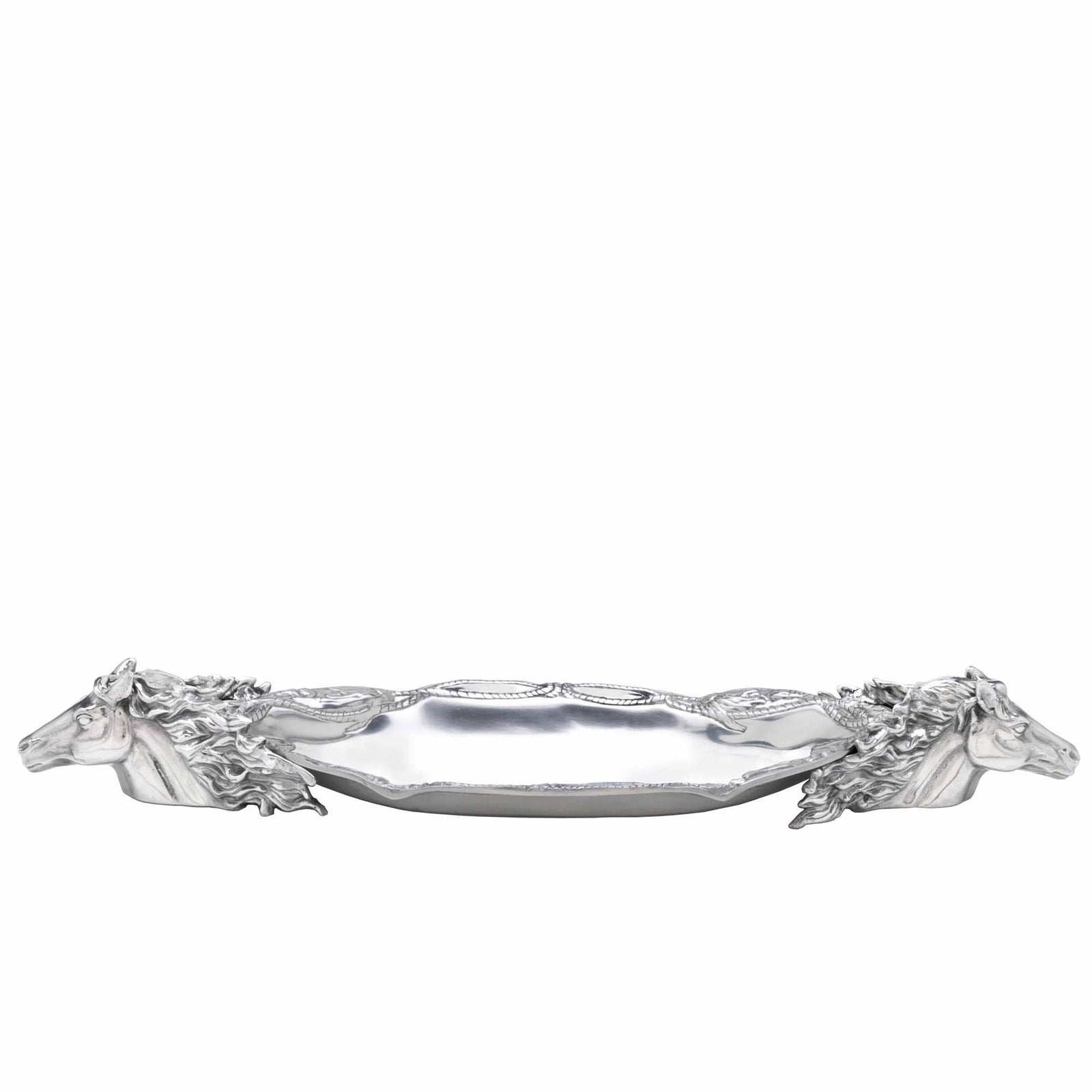 Arthur Court Equestrian Horse Centerpiece Tray