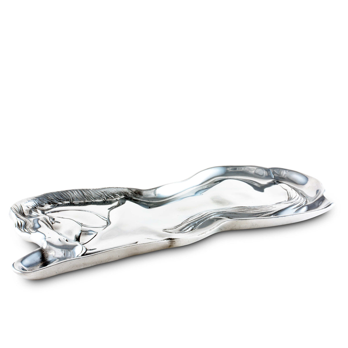 Arthur Court Equestrian Horse Figural 6X12 Tray