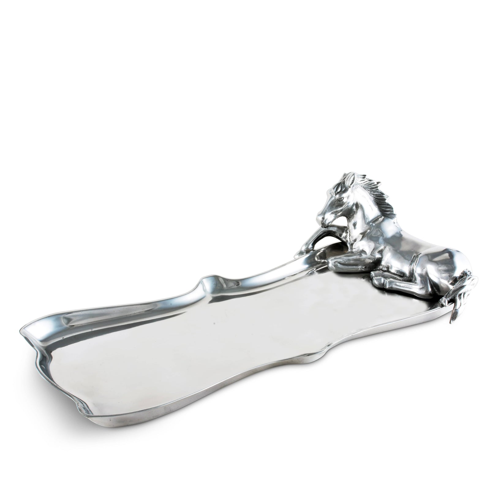 Arthur Court Equestrian Horse Figural Platter