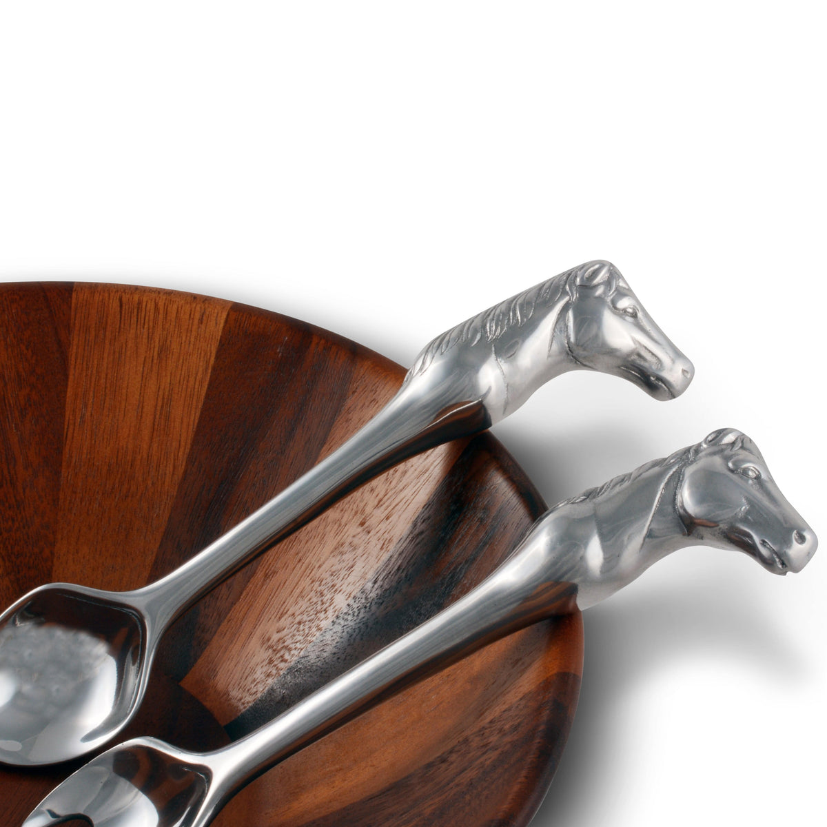 Arthur Court Equestrian Horse Figural Serving Set-Set/2