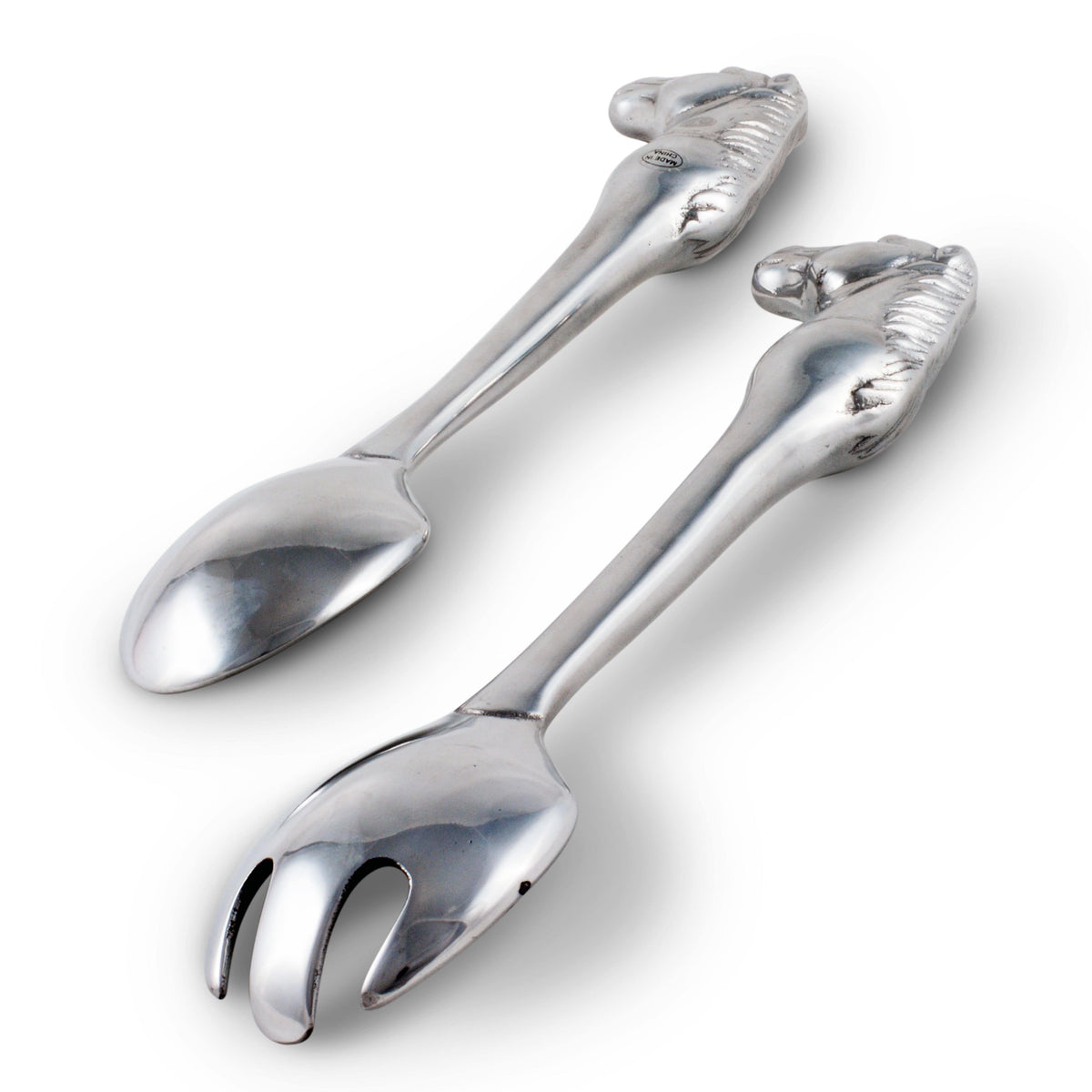 Arthur Court Equestrian Horse Figural Serving Set-Set/2