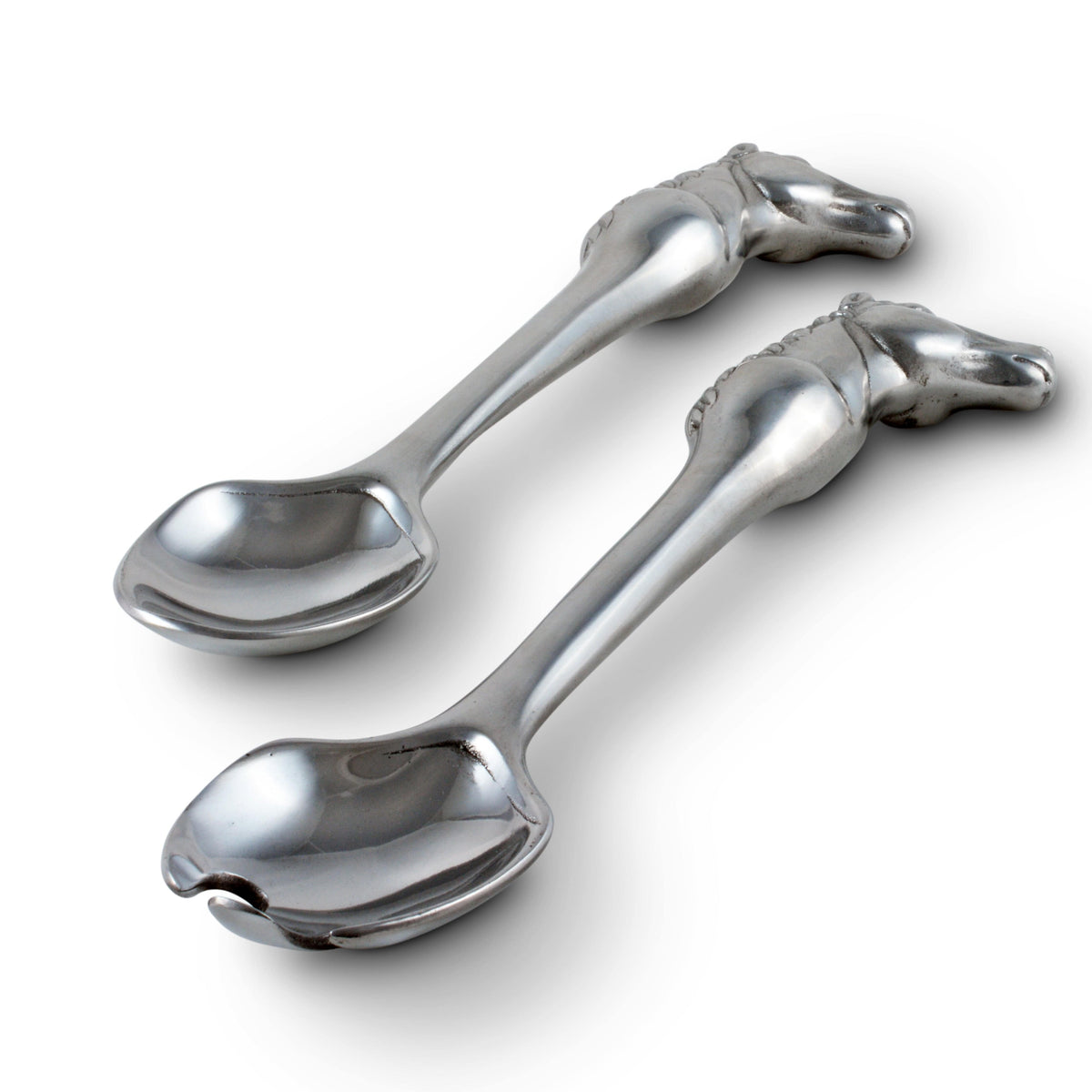 Arthur Court Equestrian Horse Figural Serving Set-Set/2