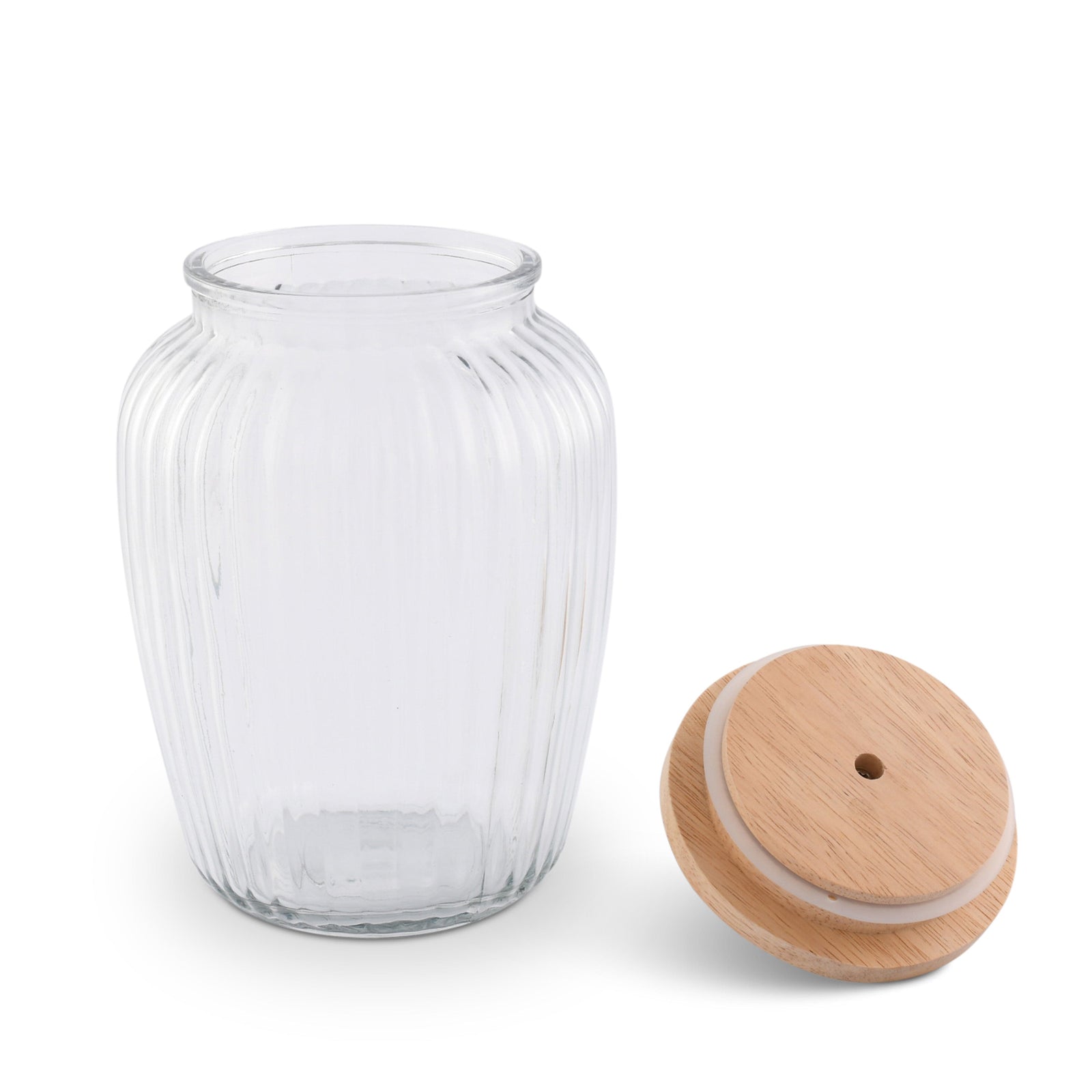 Arthur Court Equestrian Horse Head Knob Glass Canisters