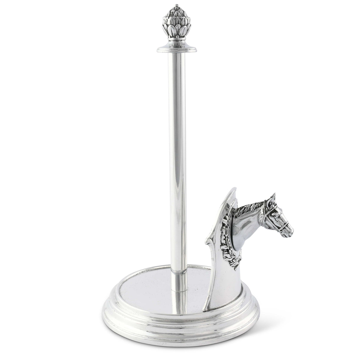 Arthur Court Equestrian Horse Head Paper Towel Holder