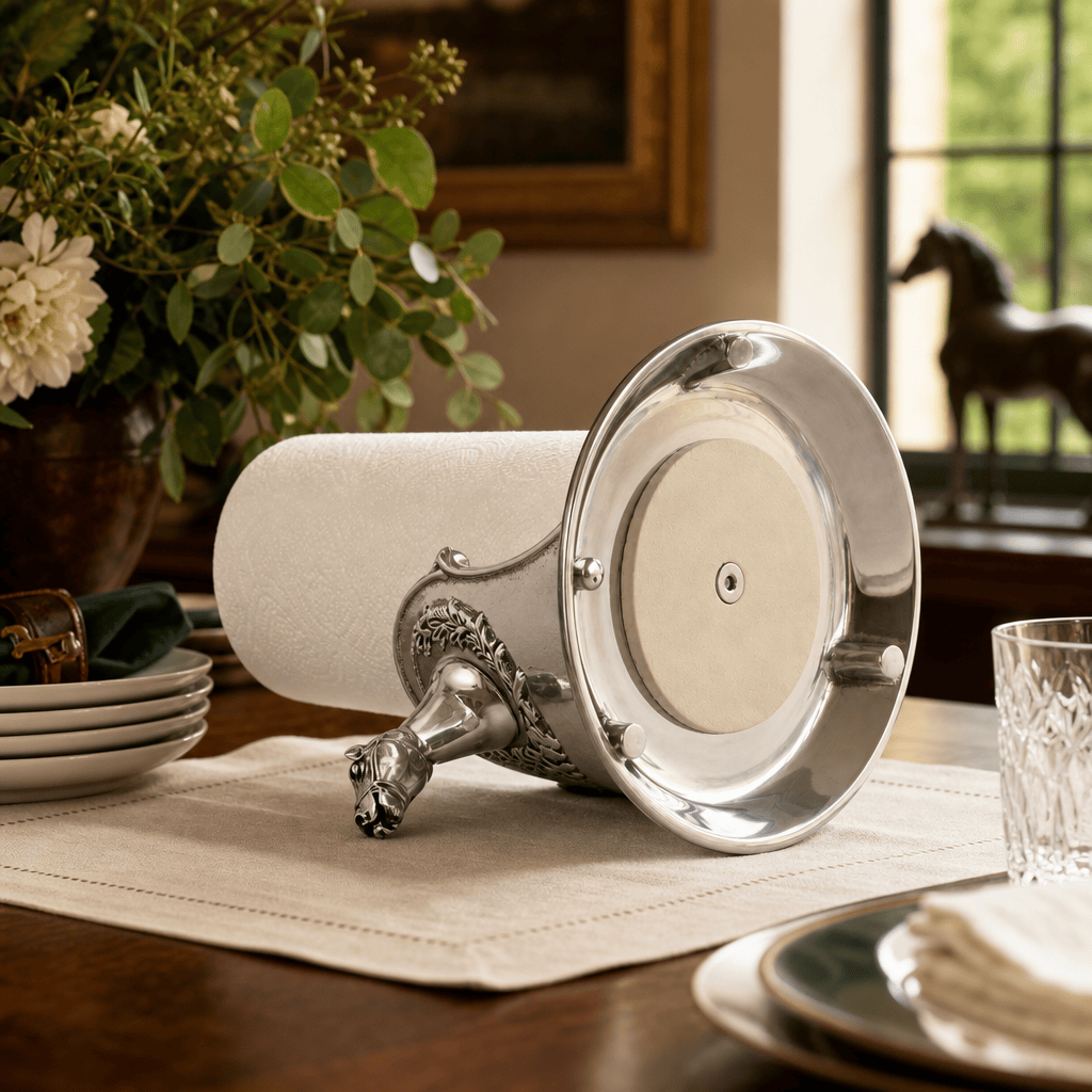 Arthur Court Equestrian Horse Head Paper Towel Holder