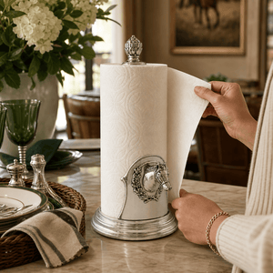 Arthur Court Equestrian Horse Head Paper Towel Holder