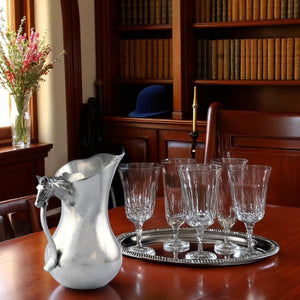 Arthur Court Equestrian Horse Head Pitcher