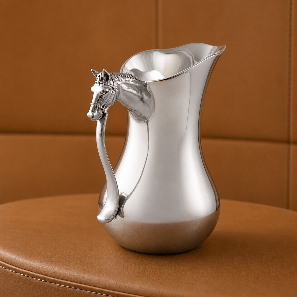 Arthur Court Equestrian Horse Head Pitcher