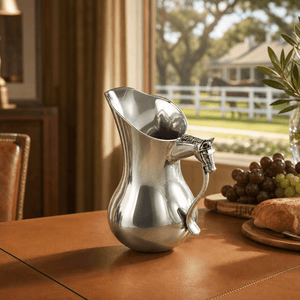Arthur Court Equestrian Horse Head Pitcher