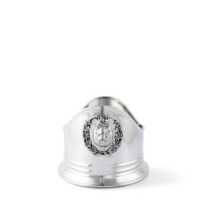 Arthur Court Equestrian Horse Head Silverware Caddy