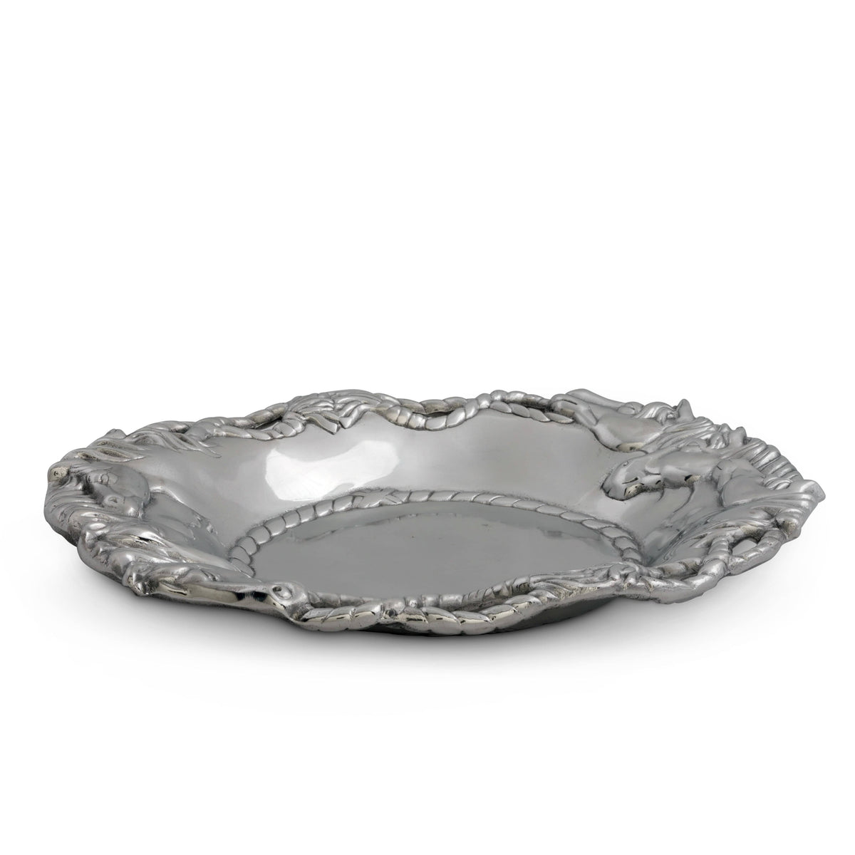 Arthur Court Equestrian Horse Oval Tray