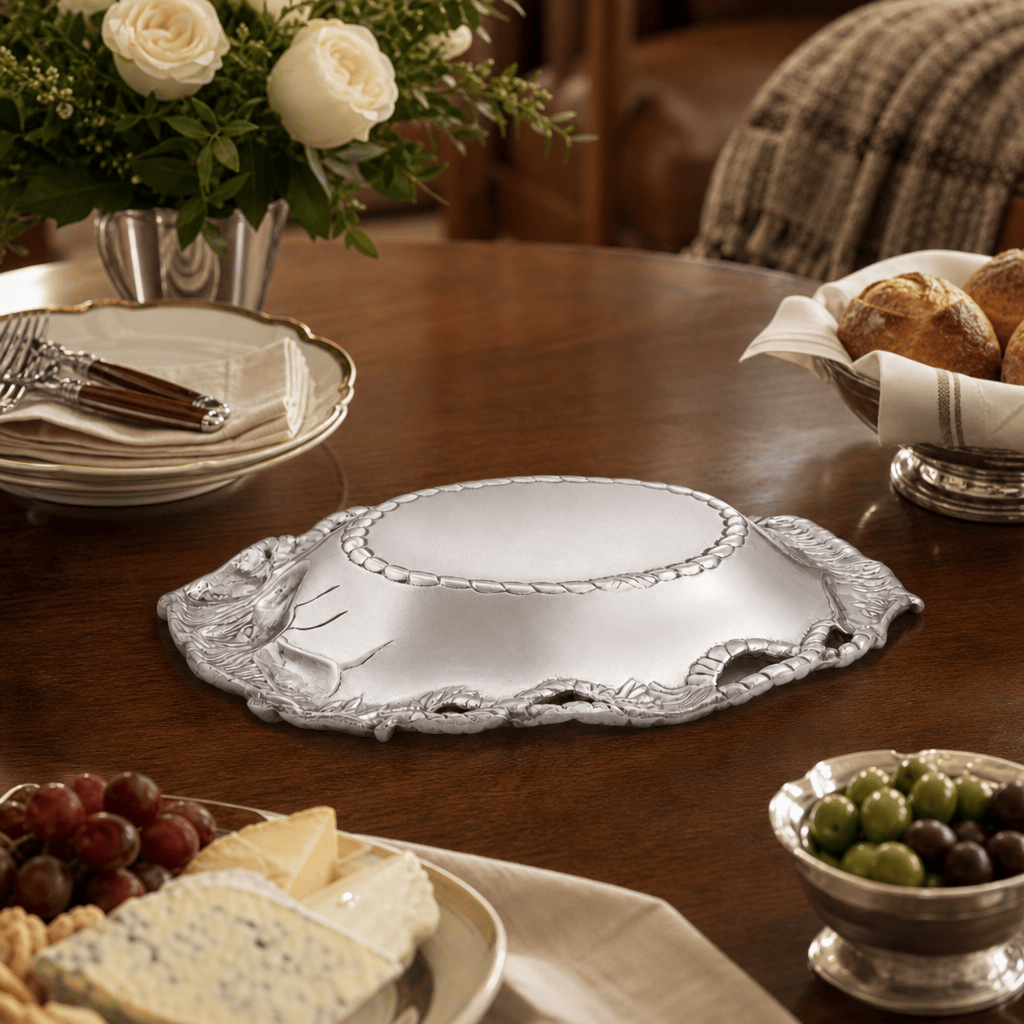 Arthur Court Equestrian Horse Oval Tray