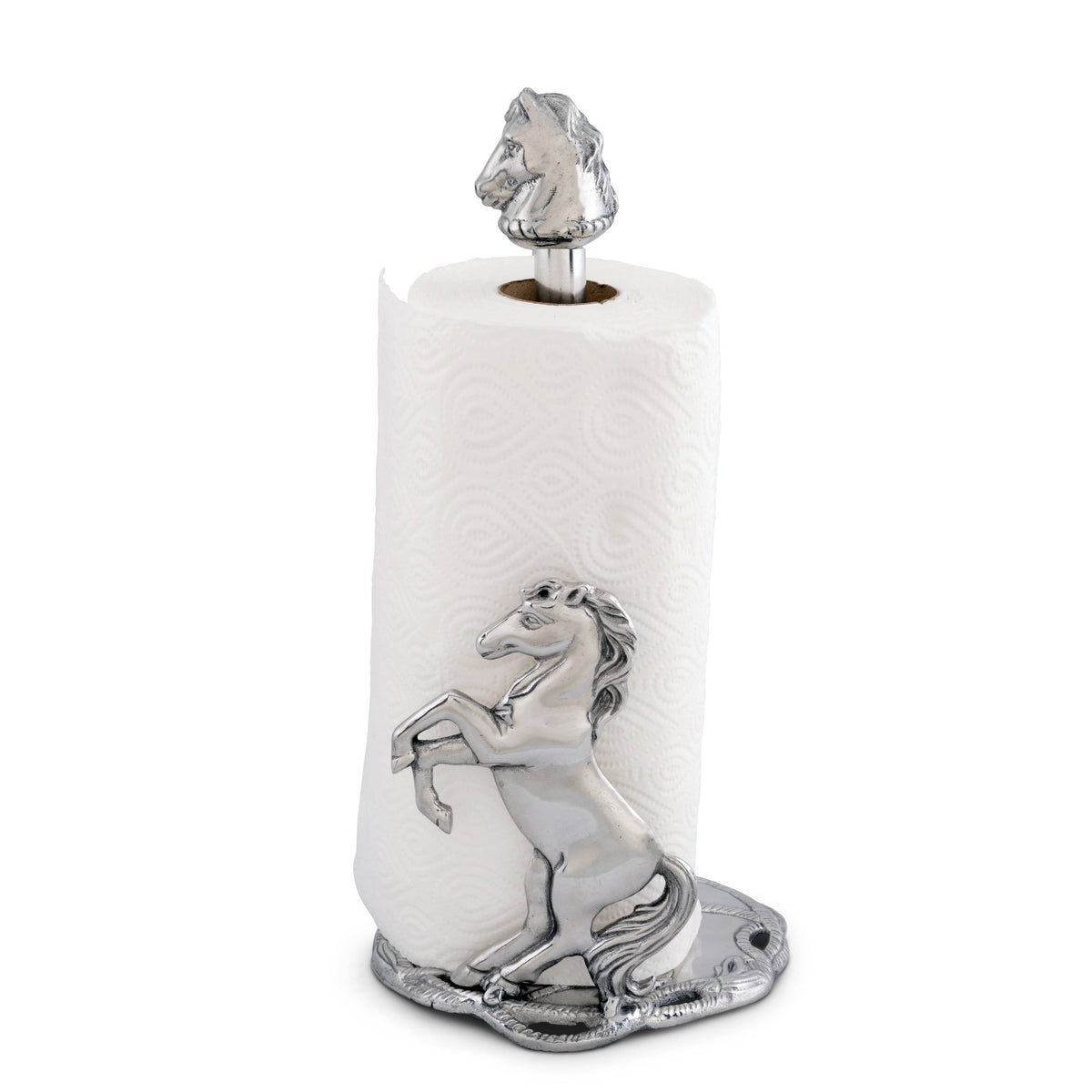 Arthur Court Equestrian Horse Paper Towel Holder