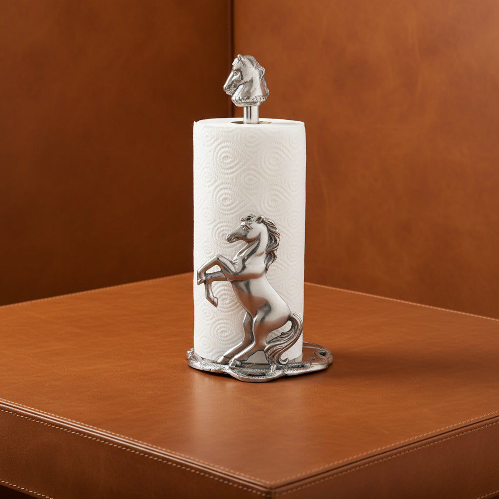 Arthur Court Equestrian Horse Paper Towel Holder