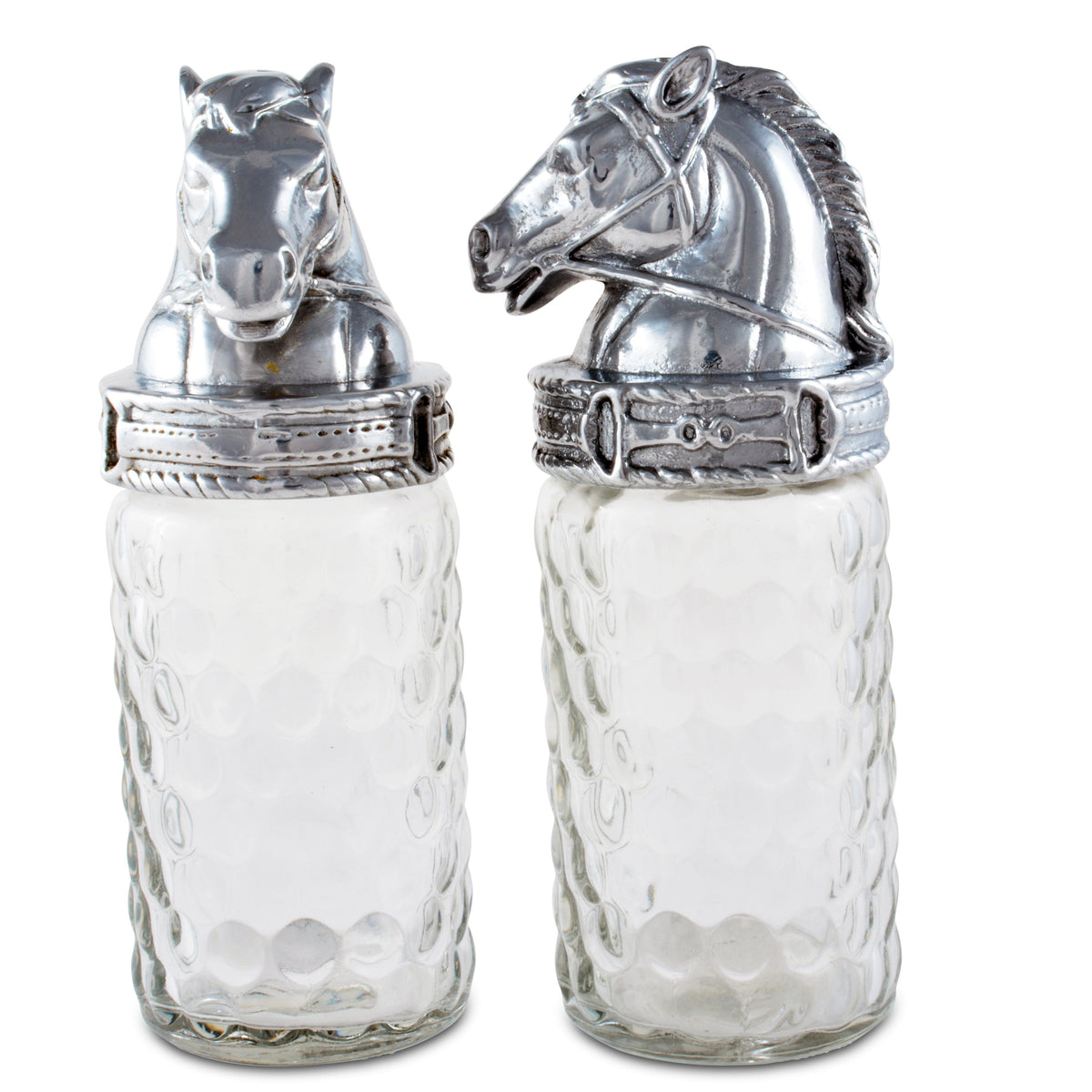 Arthur Court Equestrian Horse Salt and Pepper Set