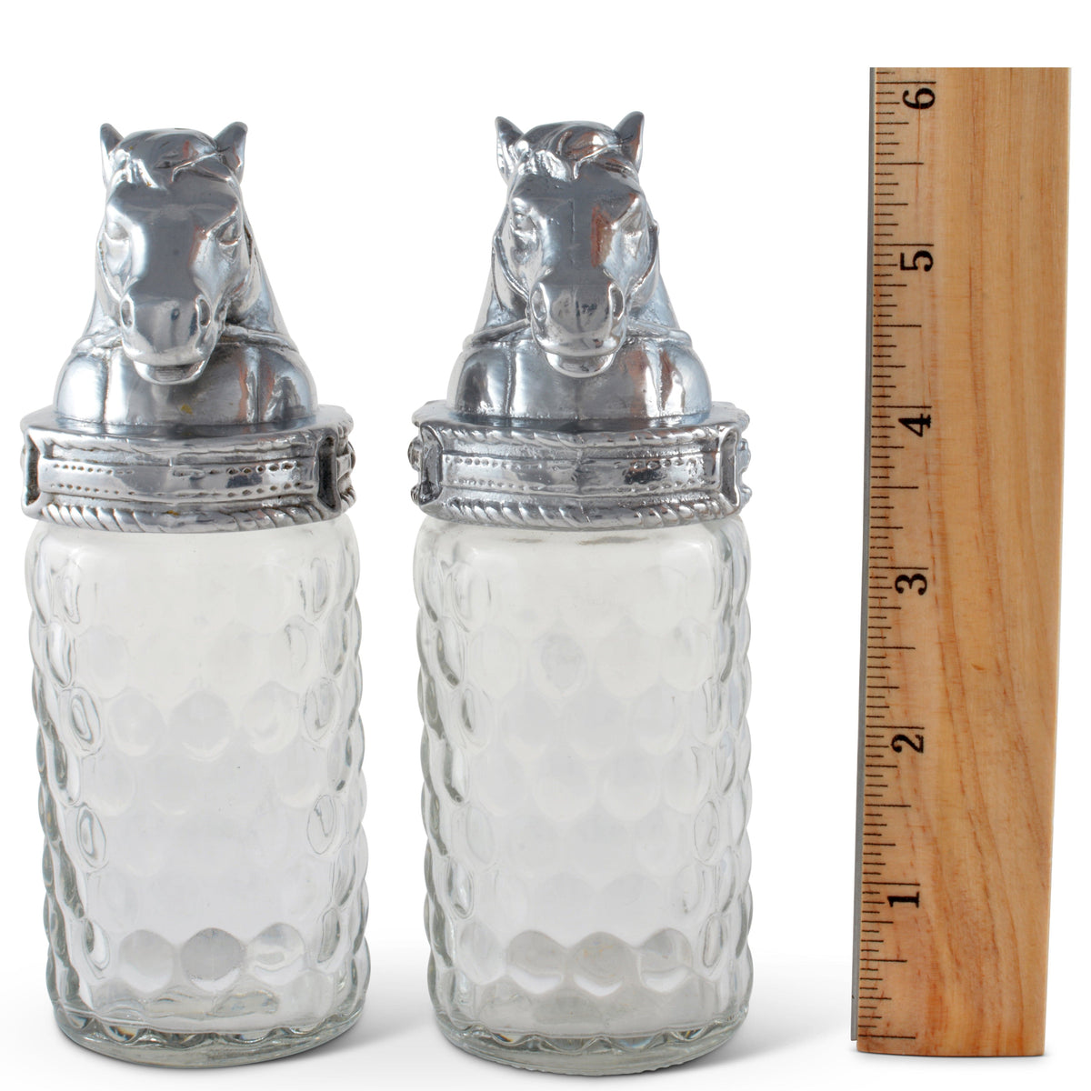 Arthur Court Equestrian Horse Salt and Pepper Set