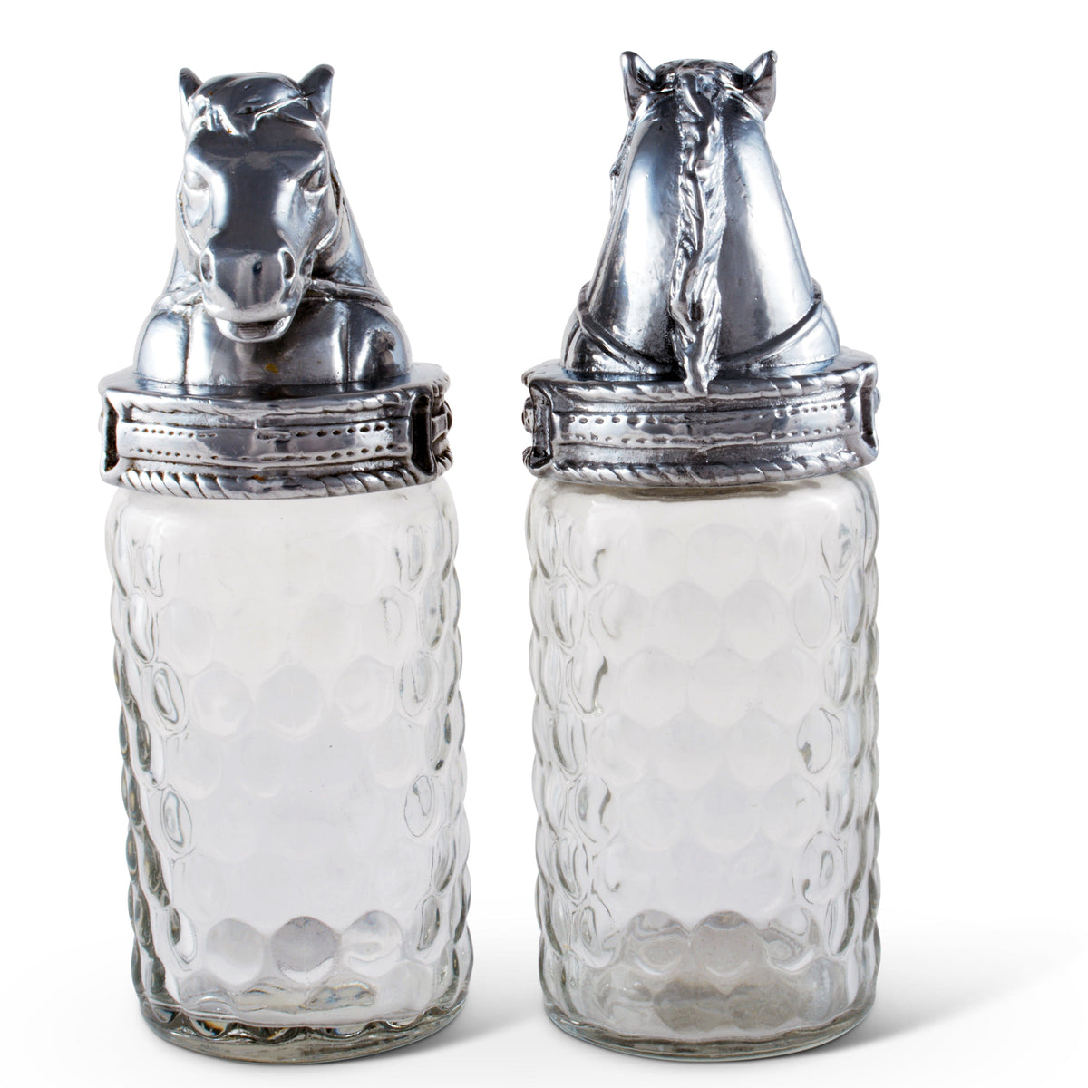 Arthur Court Equestrian Horse Salt and Pepper Set