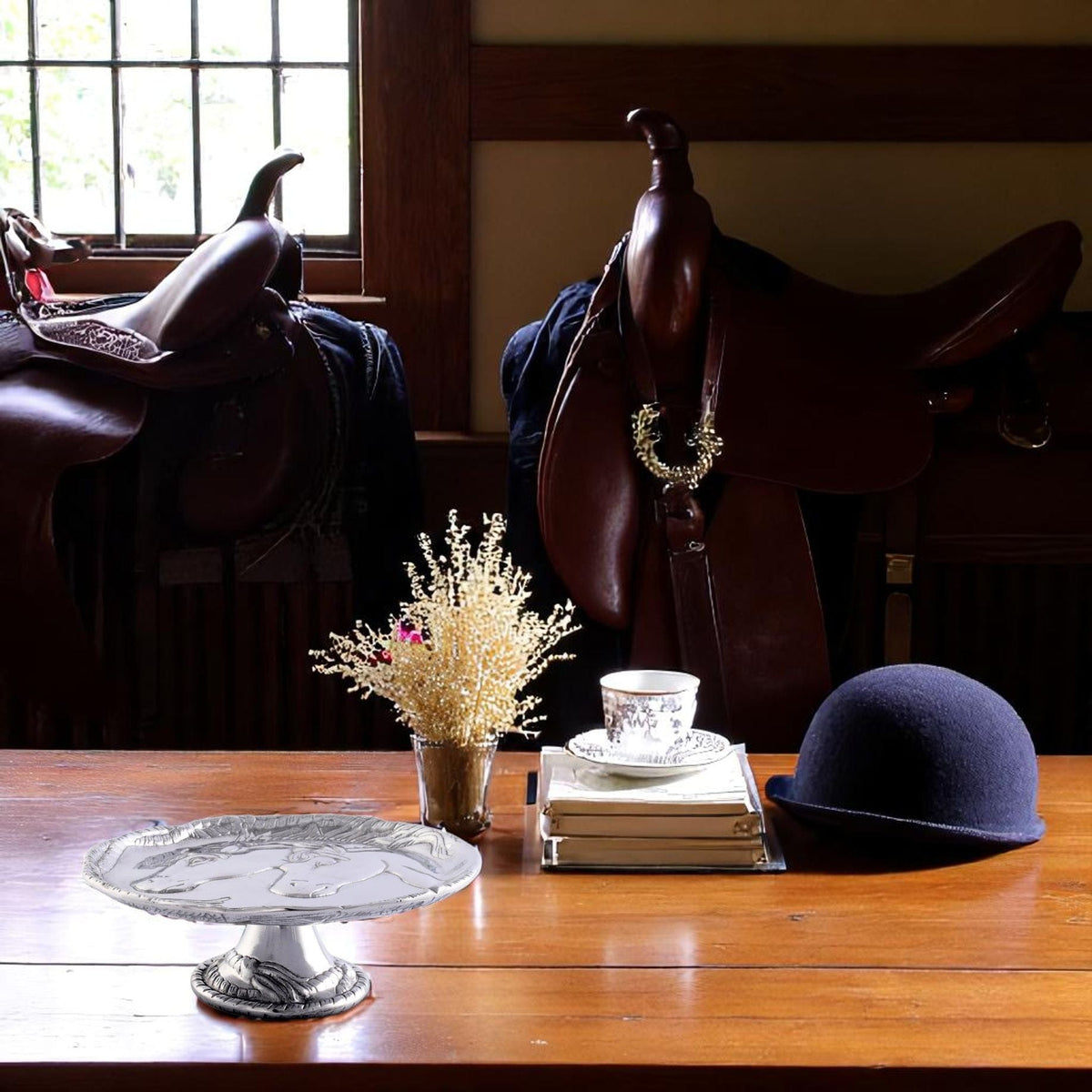 Arthur Court Equestrian Horse Treat / Cookie Stand