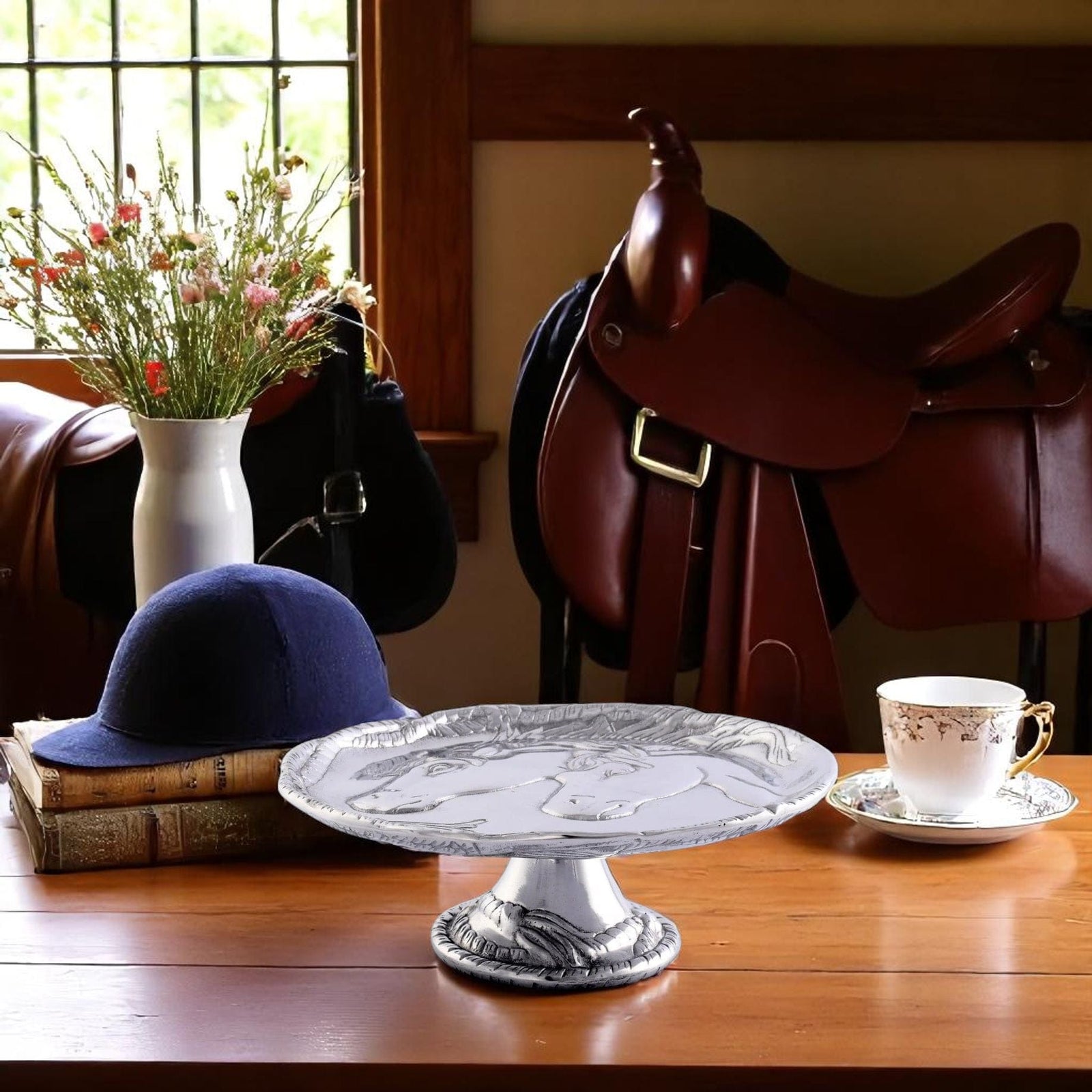 Arthur Court Equestrian Horse Treat / Cookie Stand