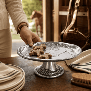 Arthur Court Equestrian Horse Treat / Cookie Stand