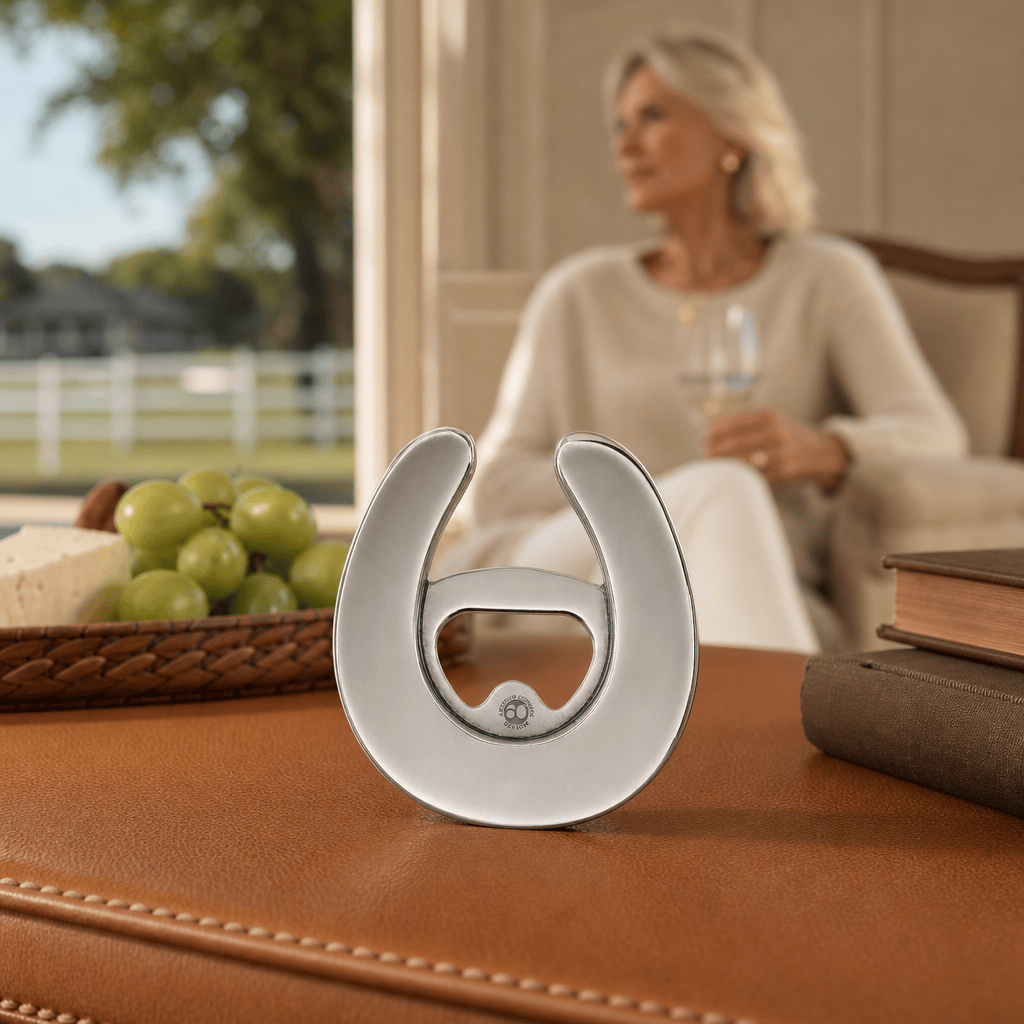 Arthur Court Equestrian Horseshoe Bottle Opener