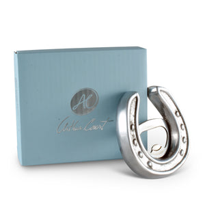 Arthur Court Equestrian Horseshoe Bottle Opener