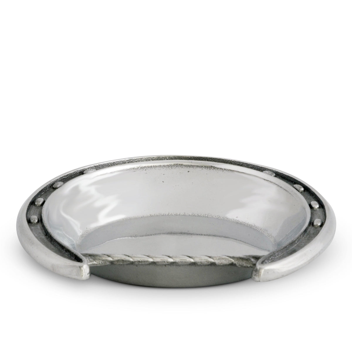 Arthur Court Equestrian Horseshoe Bowl