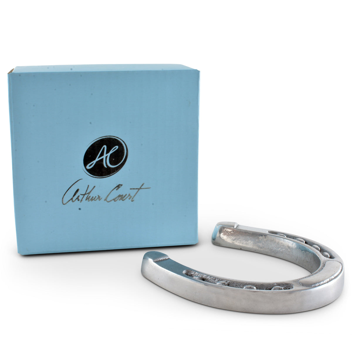 Arthur Court Equestrian Horseshoe Napkin Weight