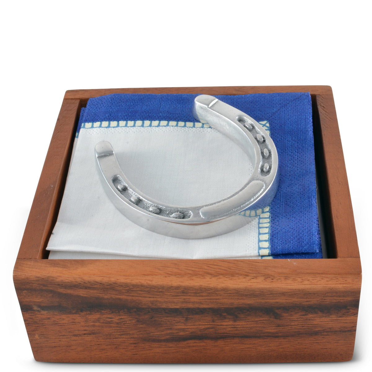 Arthur Court Equestrian Horseshoe Napkin Weight