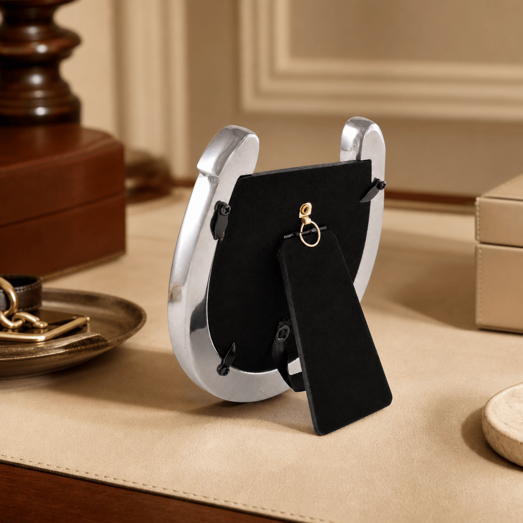 Arthur Court Equestrian Horseshoe Photo Frame